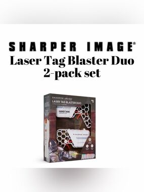 Sharper Image - Laser Tag Blaster Duo 2-pack set - NWOT